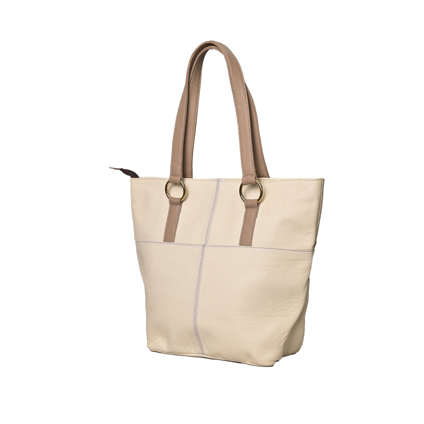 Modern Artisan Leather Tote Bag