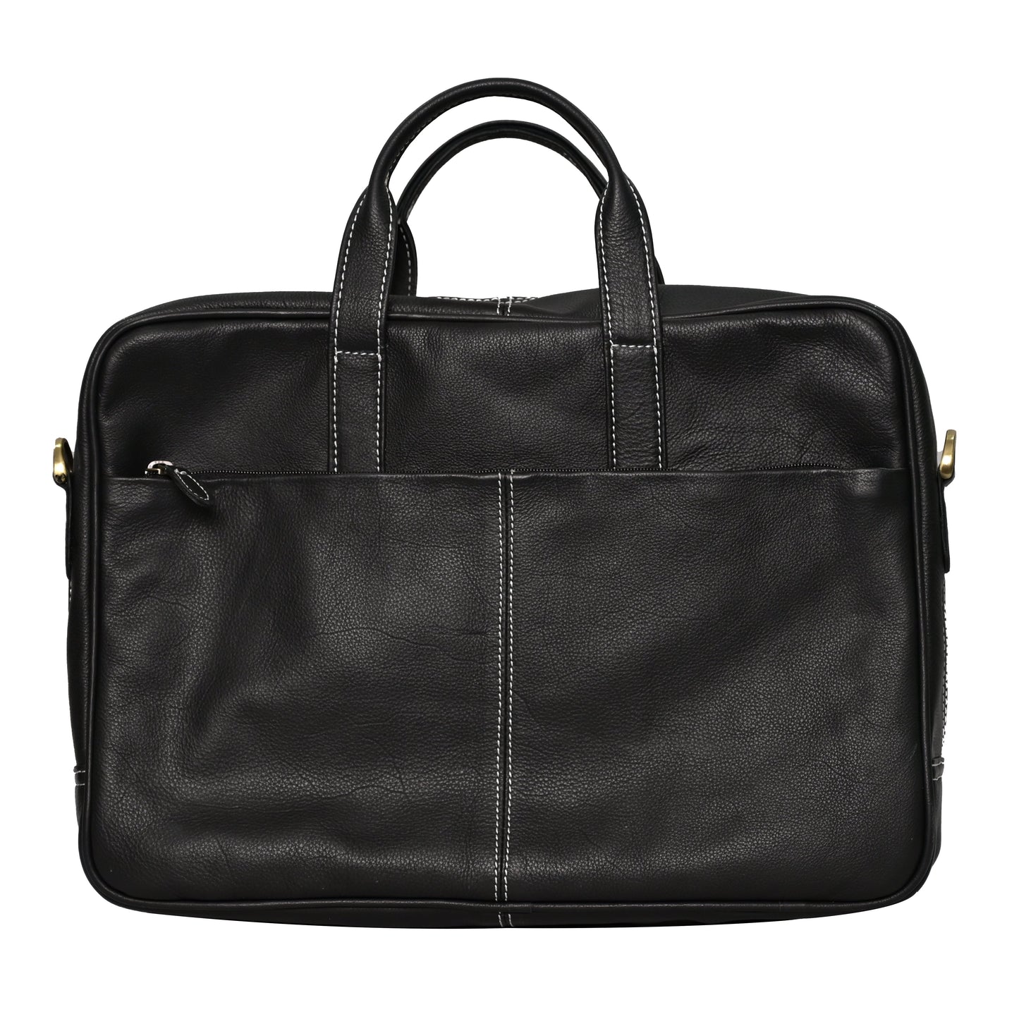 Premium Black Leather Laptop Bag: Stylish, Durable, and Perfectly Designed for the Modern Professional