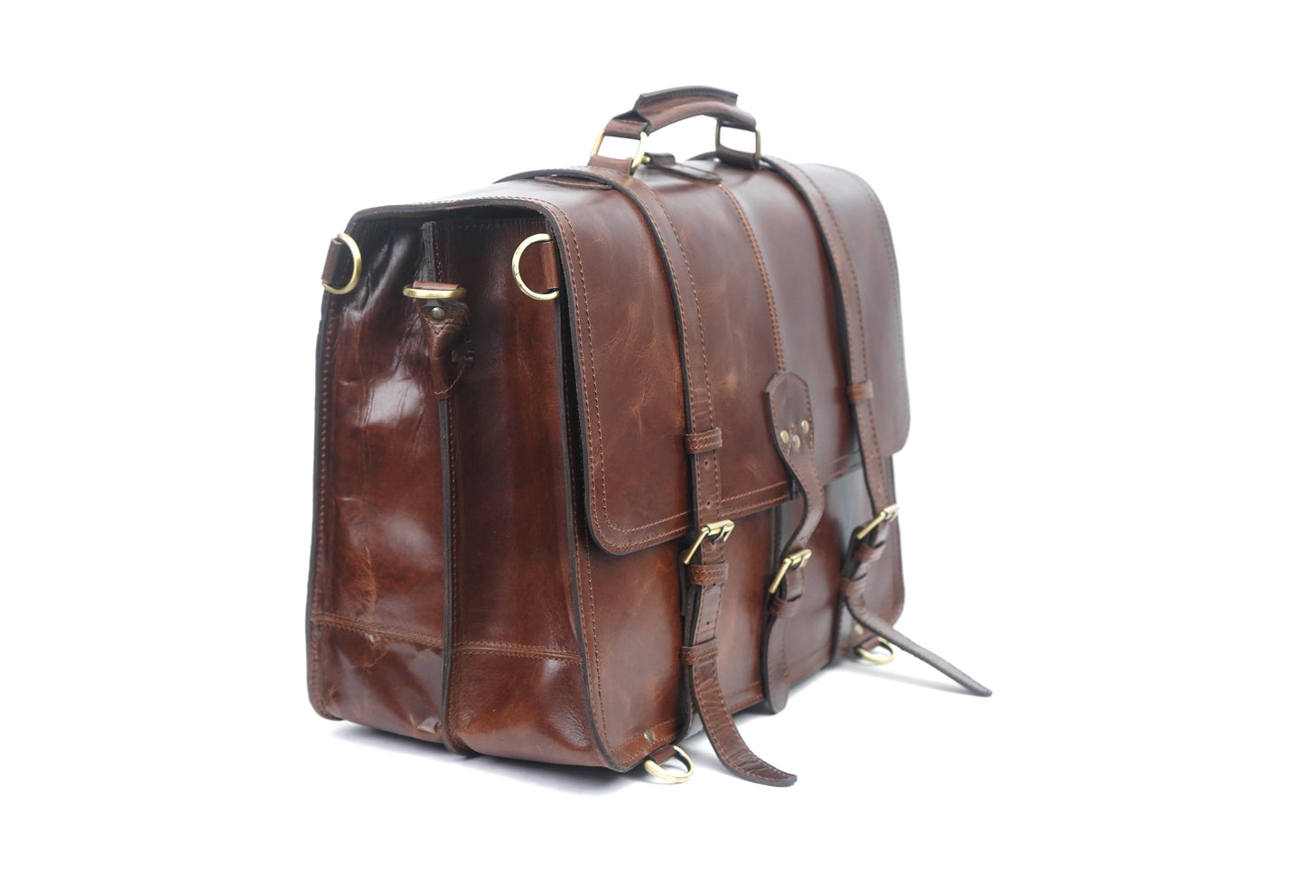 Premium Laptop Bag Executive Leather Laptop Brief