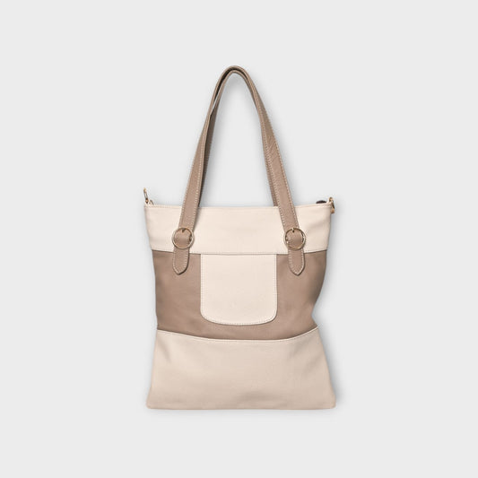 Modern Heritage Leather Tote Bag